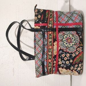 Vera Bradley Floral Shoulderbag Tote Handbag